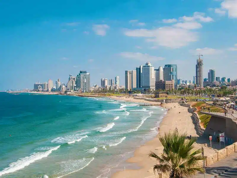 Strand in Israel